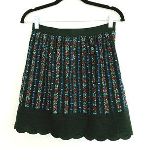 Bead and Sequin Club Monaco Mini Skirt